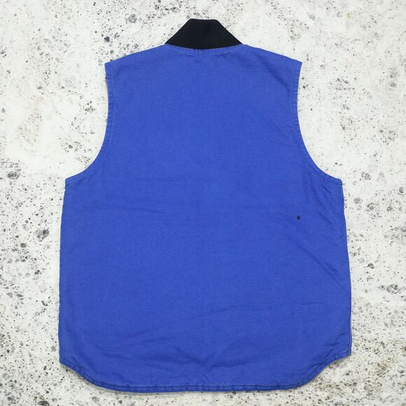 Vintage Carhartt 101000 433 Kentucky University Blue Arctic Vest Size Medium - Picture 3 of 11